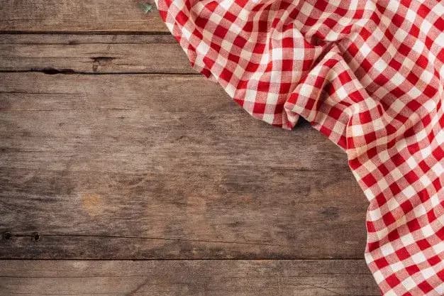 higienização de toalhas de mesa