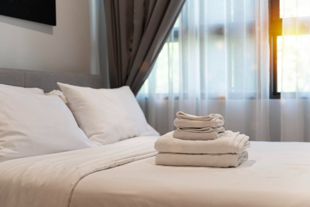 Enxovais para motel: locação com higienização química 